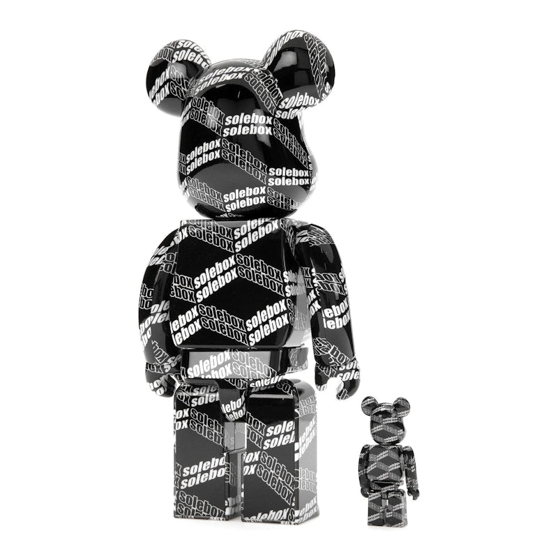 Bearbrick x Solebox Pattern 100% & 400% Set