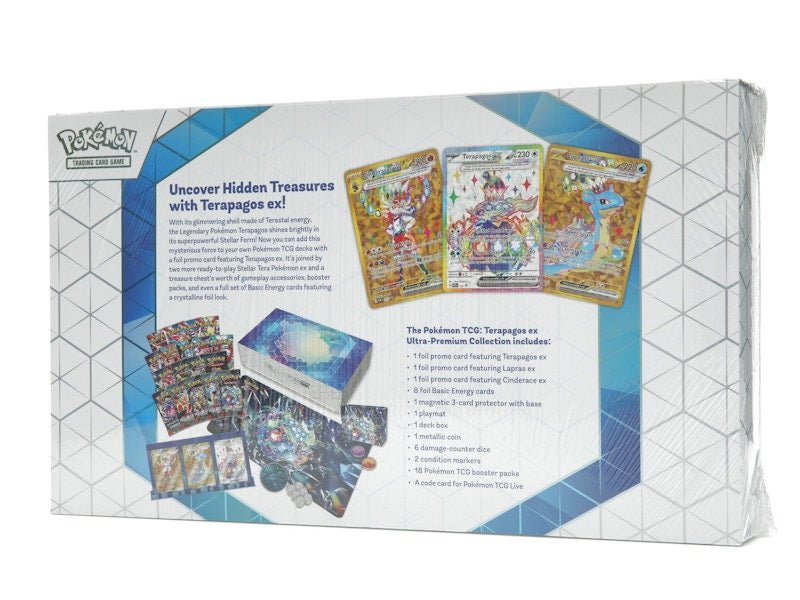 Pokémon TCG Terapagos ex Ultra Premium Collection