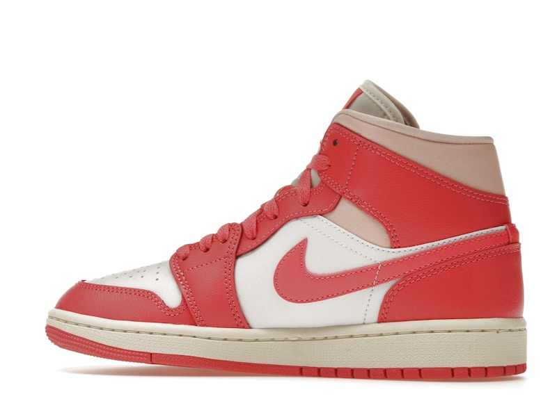 Jordan 1 Mid Strawberries and Cream (Women's)