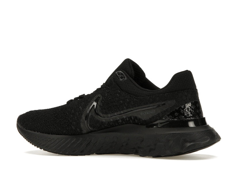 Nike React Infinity Run Flyknit 3 Triple Black (Women's)