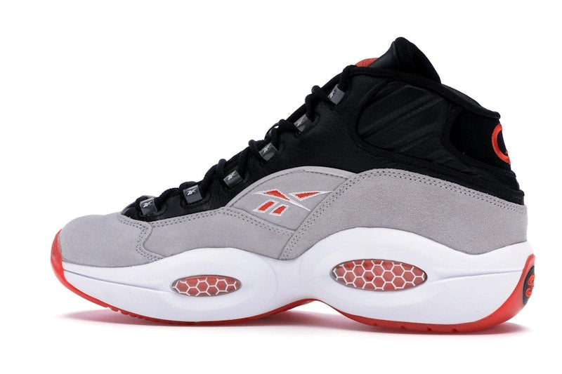 Reebok Pump Question Black Steel Orange