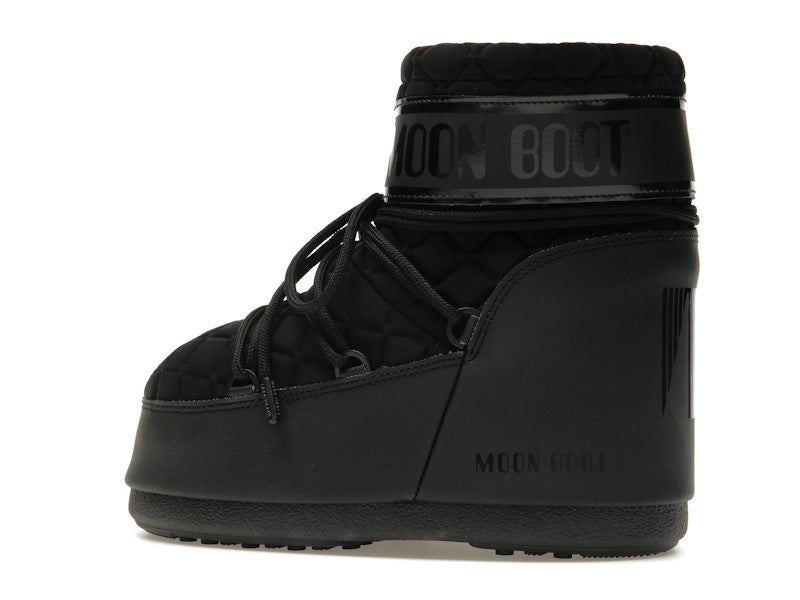 Moon Boot Icon Quilt Low Boot Sigma Black