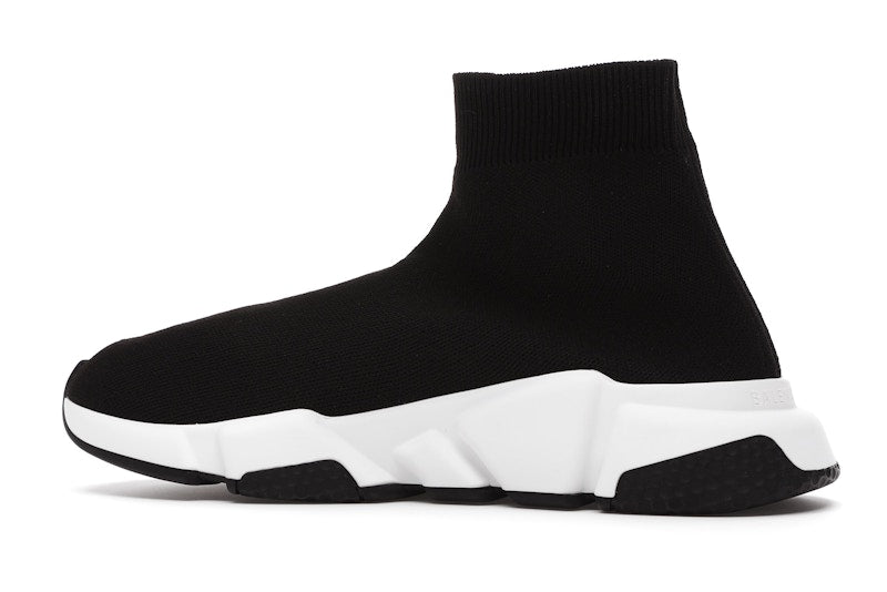 Balenciaga Speed Sneaker Black White Sole (Women's)