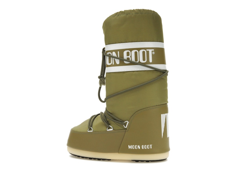 Moon Boot Icon Nylon Boot Khaki