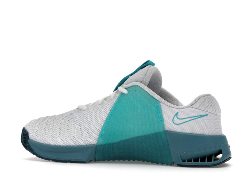 Nike Metcon 9 White Smokey Blue Midnight Turquoise Dusty Cactus