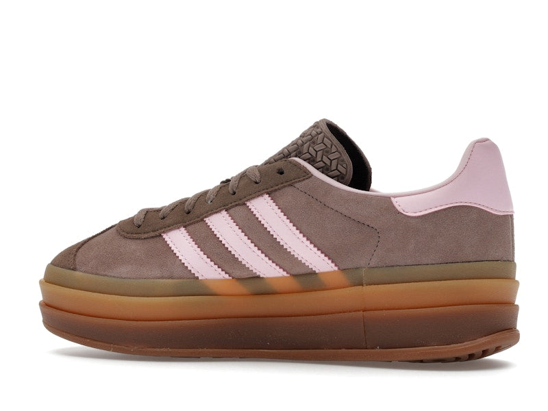 adidas Gazelle Bold Trace Brown Clear Pink (Women's)