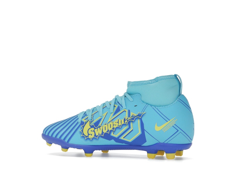 Nike Mercurial Superfly 9 Club KM FG/MG Baltic Blue White (GS)