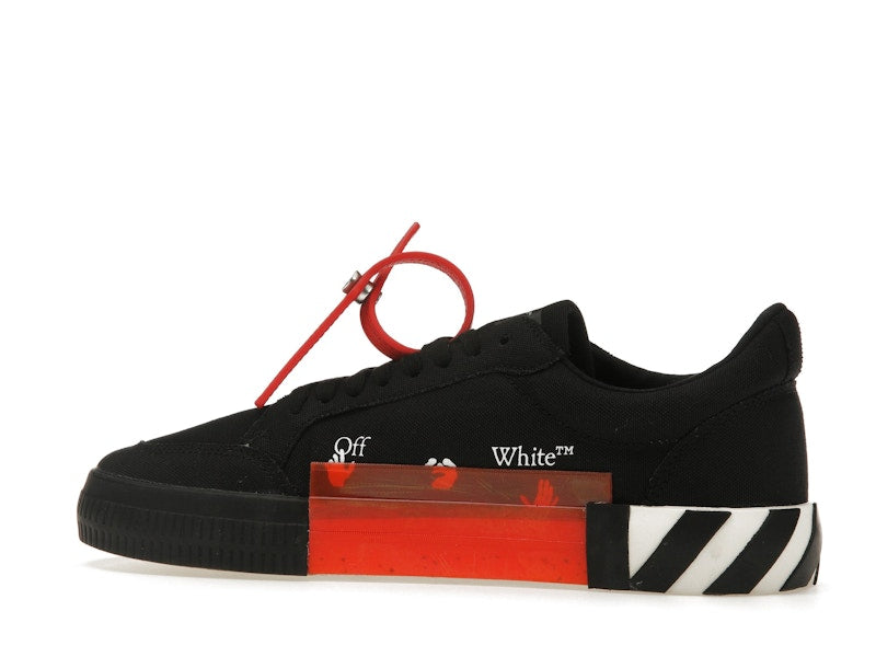 OFF-WHITE Vulcanized Low Black Orange Canvas
