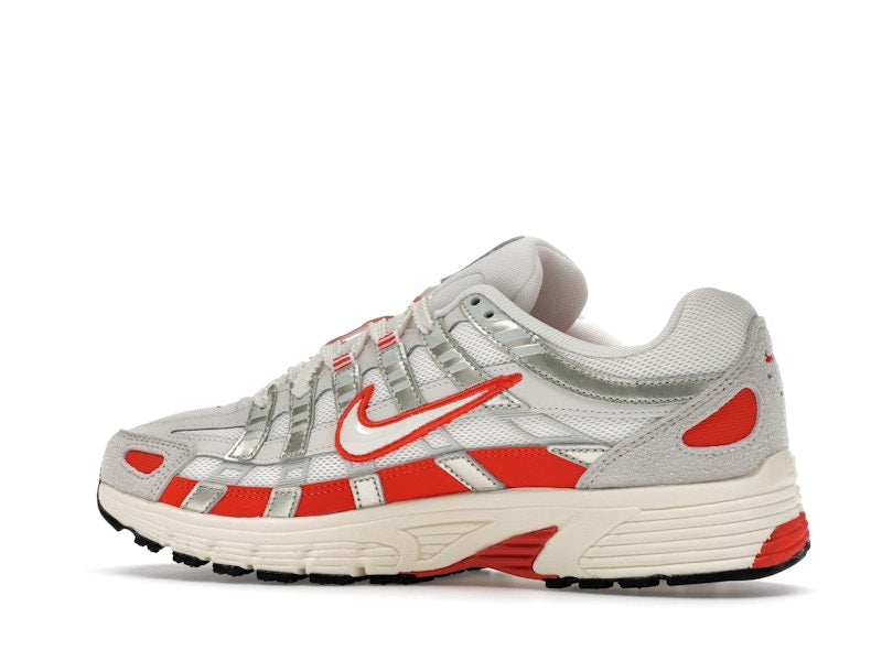 Nike P-6000 Sail Pale Ivory Light Bone Picante Red (Women's)