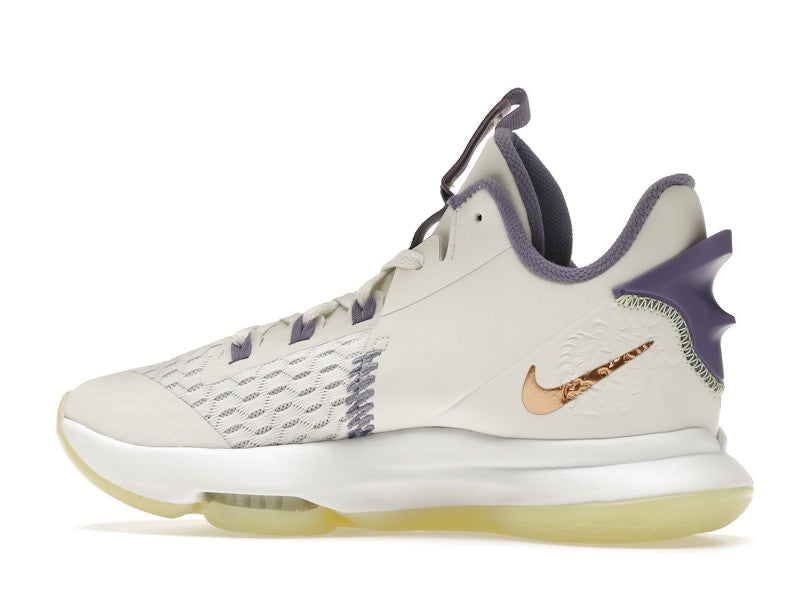 Nike LeBron Witness 5 Summit White Metallic Bronze