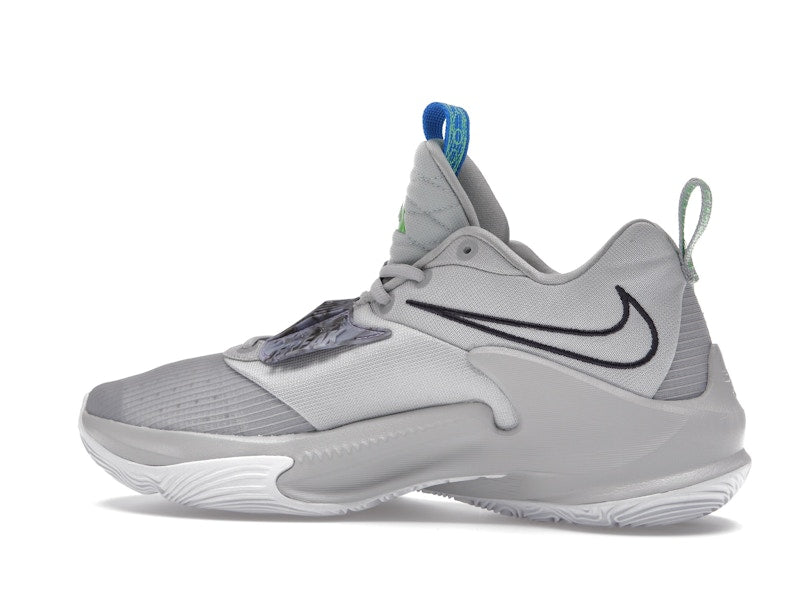 Nike Zoom Freak 3 NBA 75th Anniversary Grey Marble Lime