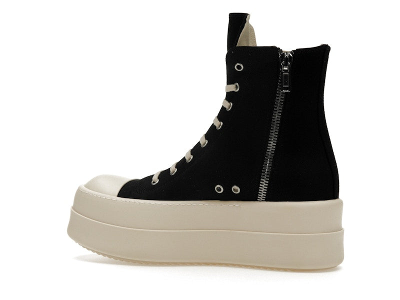 Rick Owens DRKSHDW Mega Bumper Sneaks Pentagram Black Pearl Milk