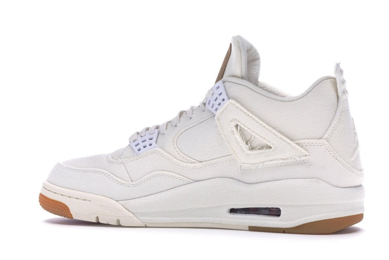 Jordan 4 Retro Levi's White (Blank Tag)