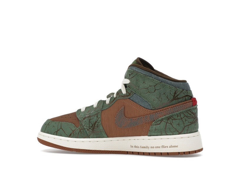 Jordan 1 Mid Treeline (GS)