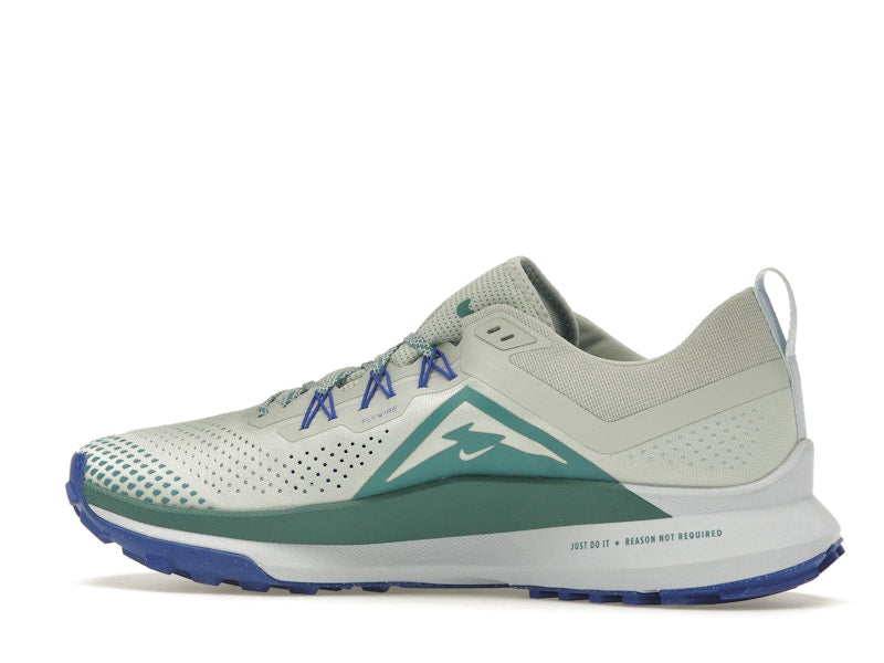 Nike React Pegasus Trail 4 Light Silver Racer Blue Football Grey Mineral Teal