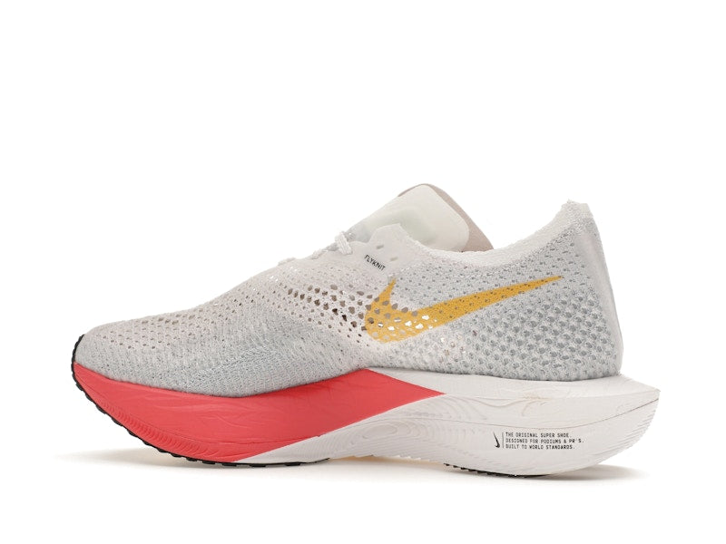 Nike ZoomX Vaporfly 3 White Topaz Gold Sea Coral (Women's)