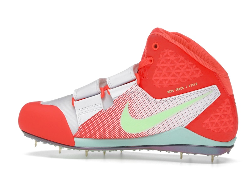 Nike Zoom Javelin Elite 3 White Hyper Orange Lime Blast Bright Crimson