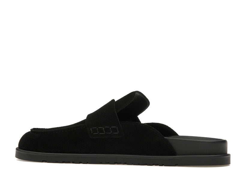 Hermes Go Mule Noir Suede Calkfskin (Men's)