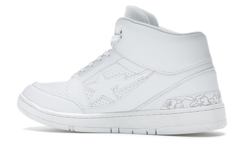 A Bathing Ape Cloud Sta Shark White