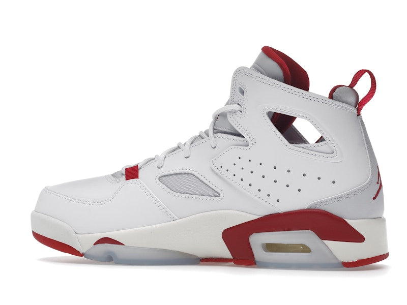 Jordan Flight Club 91 White Pure Platinum Sail Mystic Hibiscus