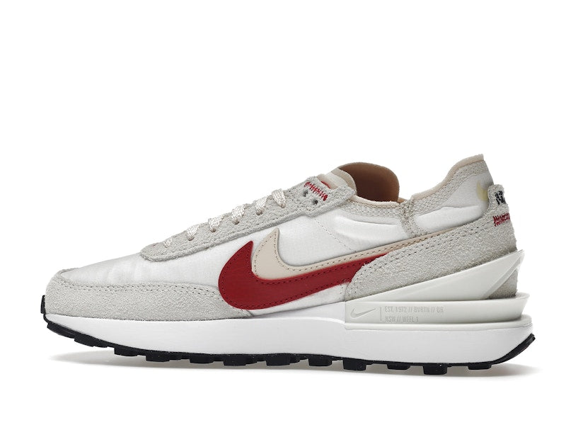 Nike Waffle One SE Sail Pearl White Black Gym Red (Women's)