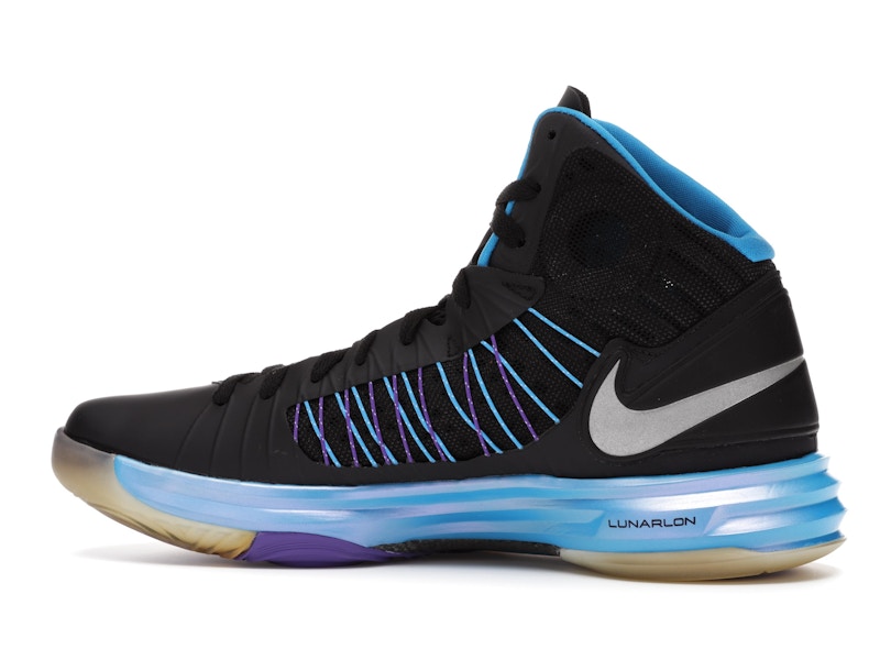 Nike Hyperdunk Plus Black Blue Glow