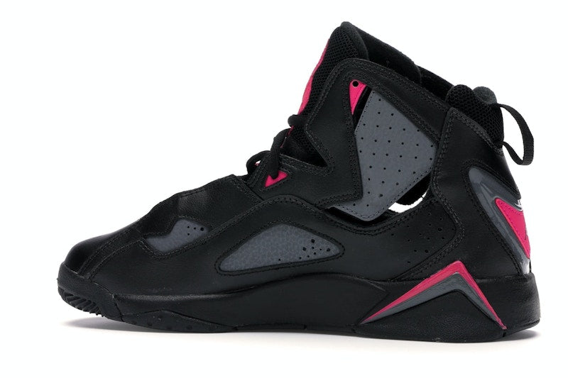 Jordan True Flight Black Dark Grey Deadly Pink (GS)