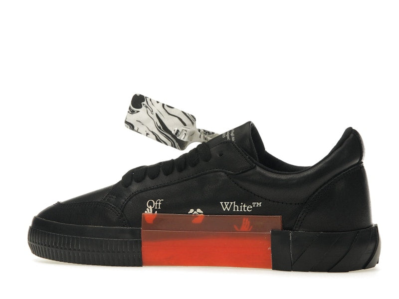 OFF-WHITE Vulc Low Black/Blue Leather SS21