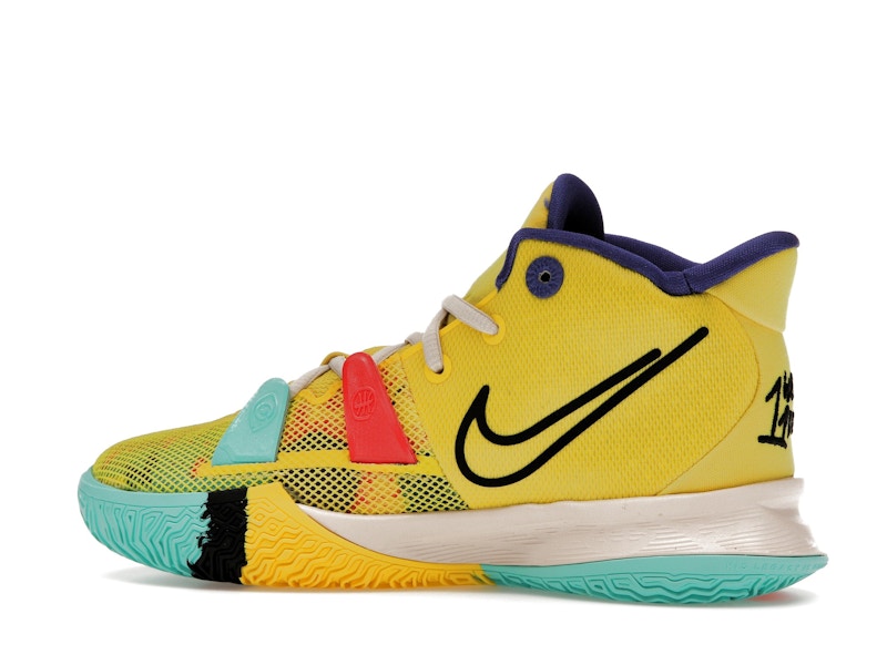 Nike Kyrie 7 1 World 1 People Electric Yellow (GS)