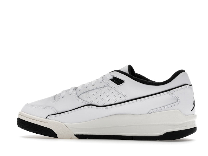 Jordan Flight Court White Sail Black
