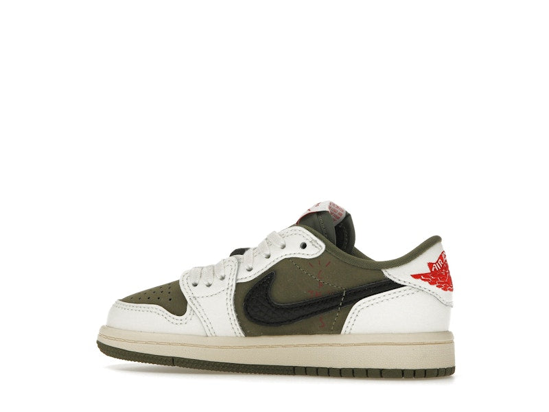 Jordan 1 Retro Low OG SP Travis Scott Medium Olive (PS)