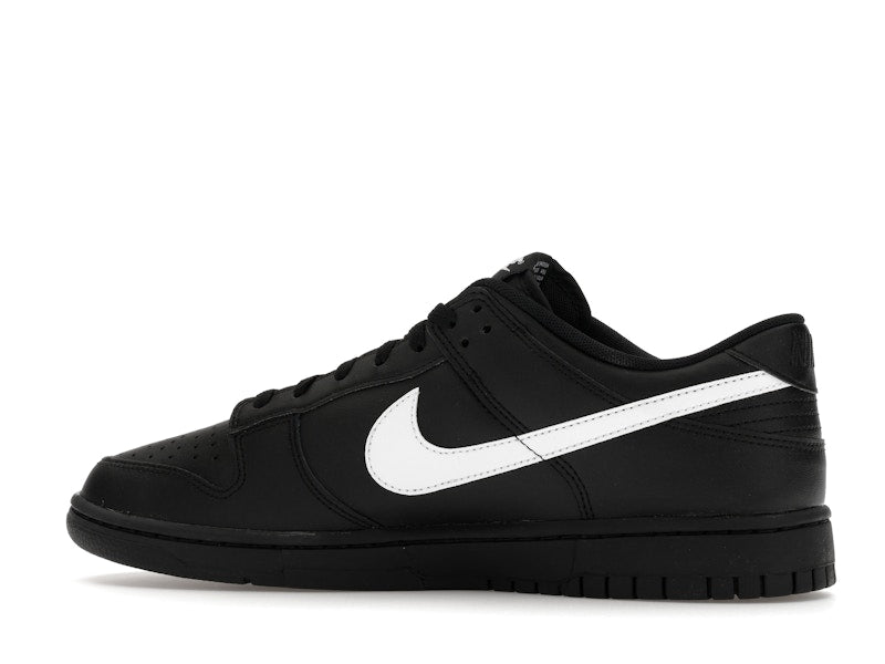 Nike Dunk Low Black White Swoosh