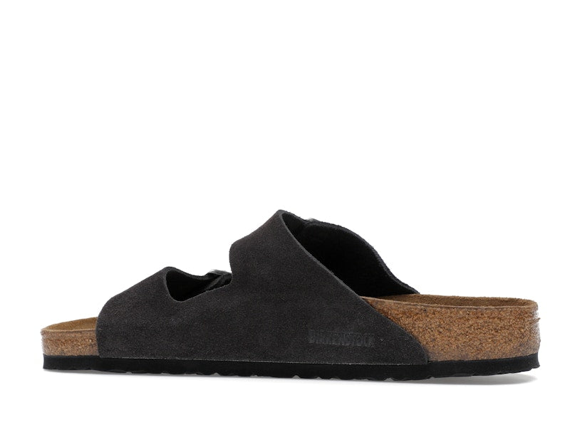 Birkenstock Arizona Soft Footbed Suede Velvet Grey