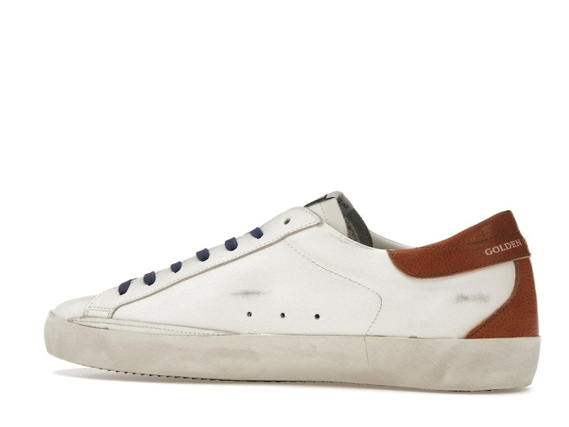 Golden Goose Super-Star White Ice Brown Blue