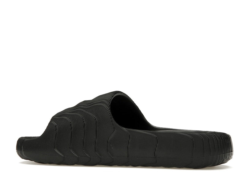 adidas Adilette 22 Slides Black Scarlet