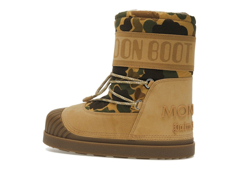 Moncler Shedir Snow Boots Palm Angels Camo