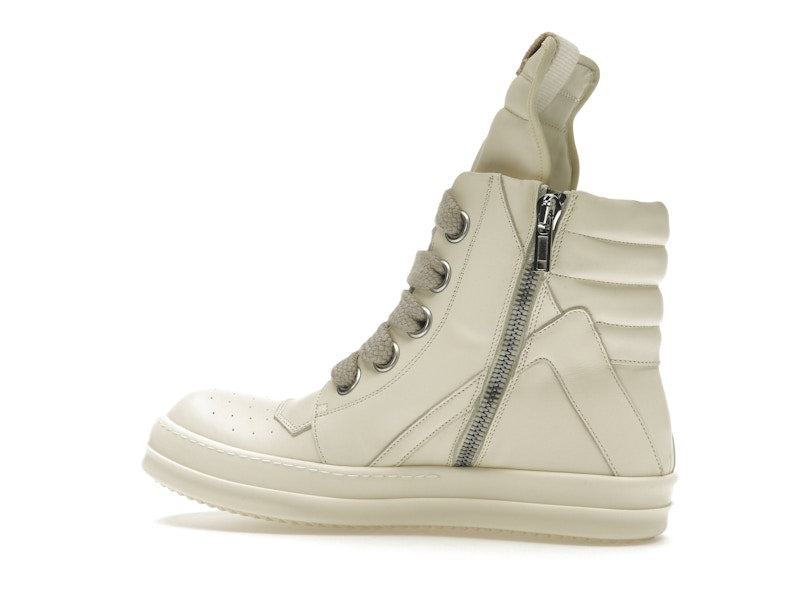 Rick Owens Lido Geobasket Big Lace Milk