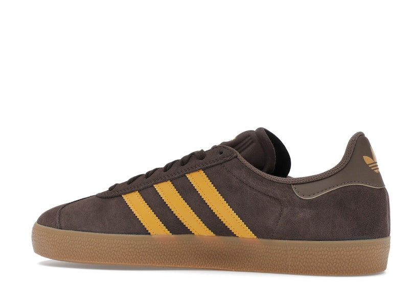 adidas Gazelle ADV Dark Brown Preloved Yellow