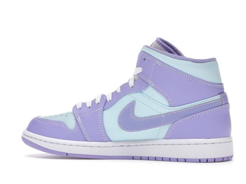 Jordan 1 Mid Purple Aqua