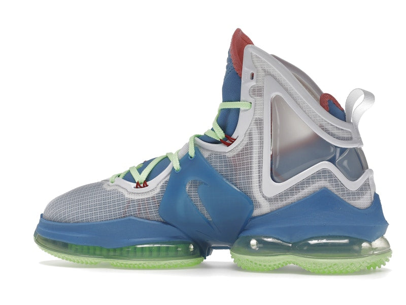 Nike LeBron 19 Dutch Blue Lime Glow