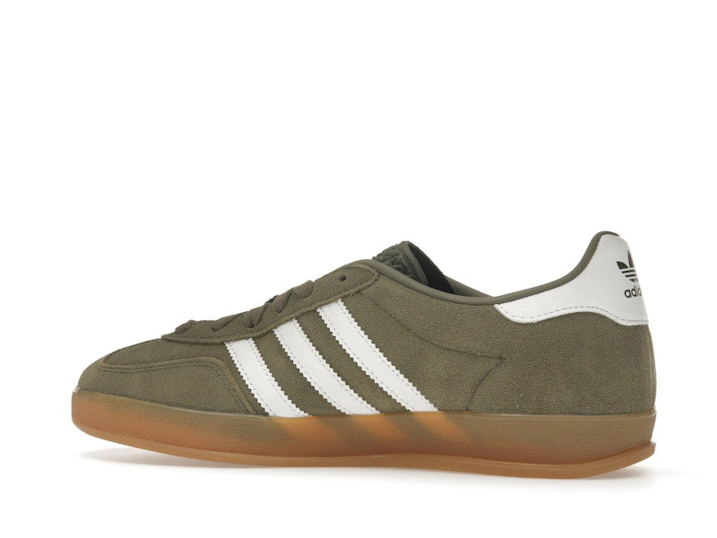 adidas Gazelle Indoor Olive Strata Cloud White Gum