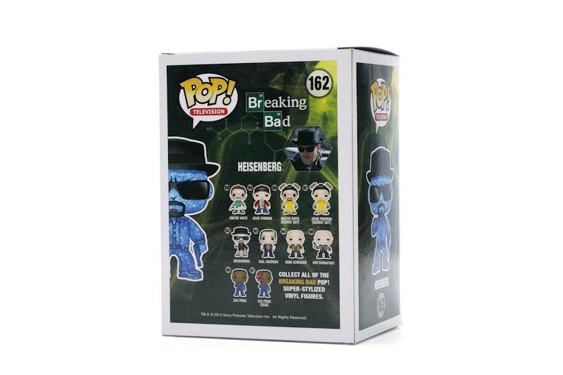 Funko Pop! Television Breaking Bad Heisenberg (Blue Crystal) Summer Convention Exclusive Figure #162