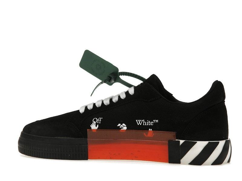 OFF-WHITE Vulc Low Canvas White Black Dark Blue (SS22)