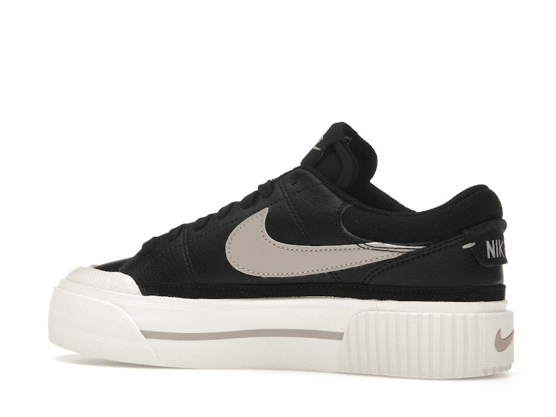 Nike Court Legacy Lift Black Sail Platinum Violet (Women's)