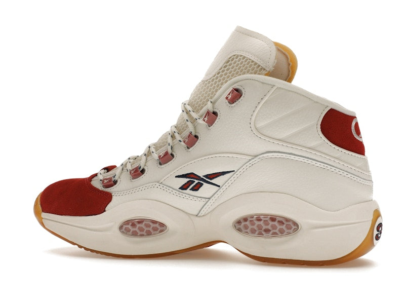 Reebok Question Mid Vintage Red Toe