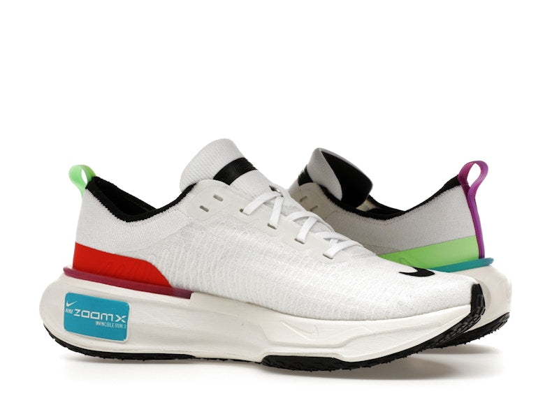 Nike ZoomX Invincible Run 3 SE White Black Picante Red Lime Blast