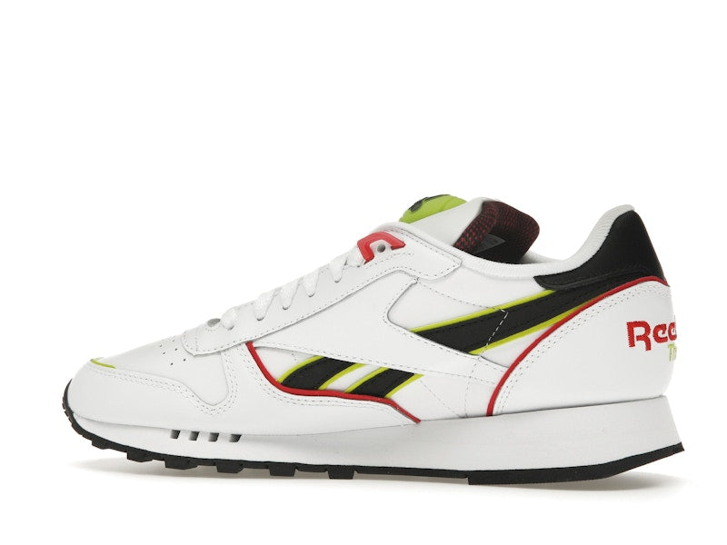 Reebok Classic Leather The Pump White Acid Yellow