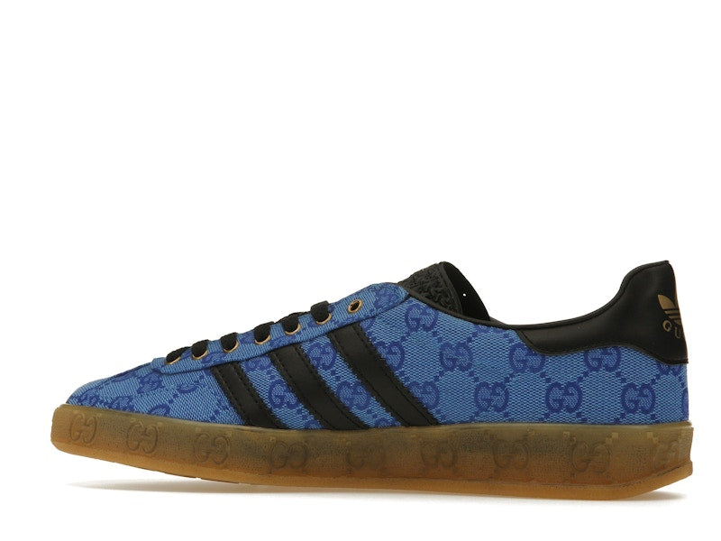 adidas x Gucci Gazelle Blue GG Monogram