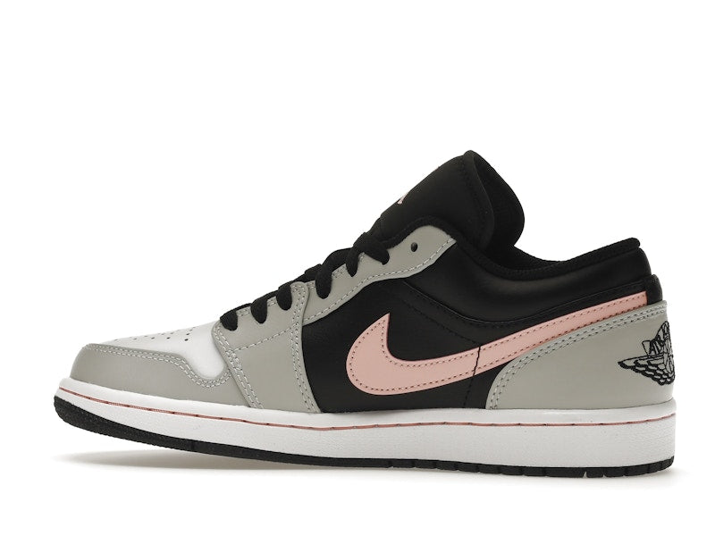 Jordan 1 Low Black Grey Pink