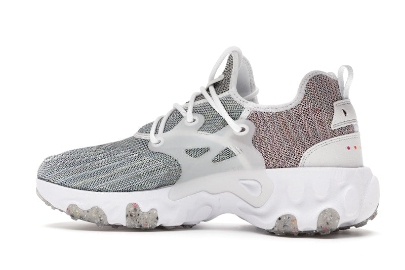 Nike React Presto Flyknit Multi White